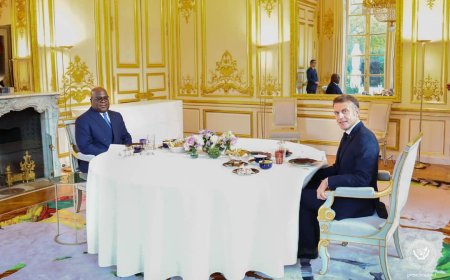 RDC-FRANCE: Fatshi-Macron, tête-à-tête    à  l'Élysée