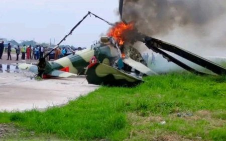 Crash : Un hélicoptère miliaire s'écrase à Ndolo