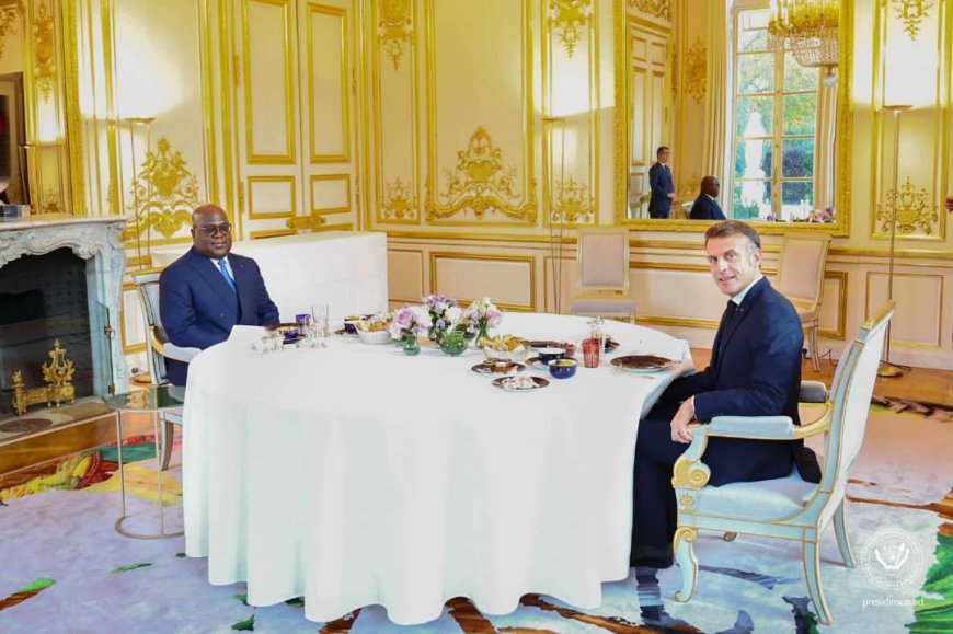 RDC-FRANCE: Fatshi-Macron, tête-à-tête    à  l'Élysée