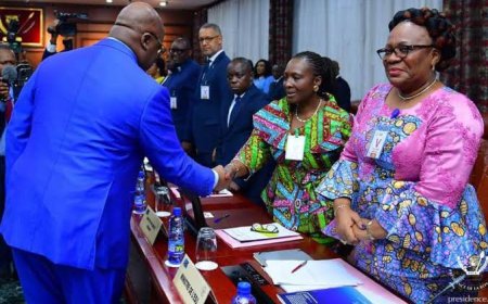 RDC : la ministre des droits humains présente la note d'information relevant l'organisation du Forum Crans Montana