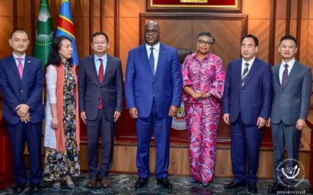 Contrat Sino-congolais: Félix Tshisekedi donne des instructions aux chinois pour la construction des infrastructures routières