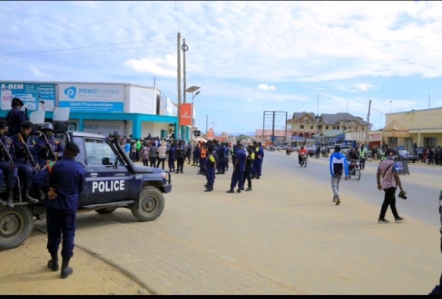 Bunia: Une période de festivités sous l'œil vigilant de la Police Nationale Congolaise