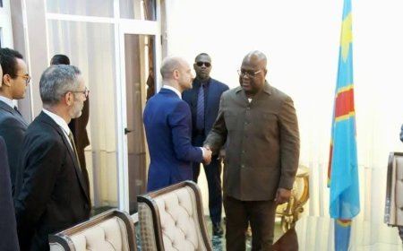 Est de la RDC : le Ministre des affaires étrangères de la France reçu par Félix Tshisekedi