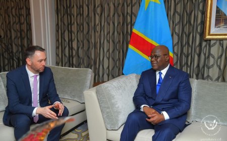 Est de la RD-congo : Félix Tshisekedi a échangé avec Maxime Prévot