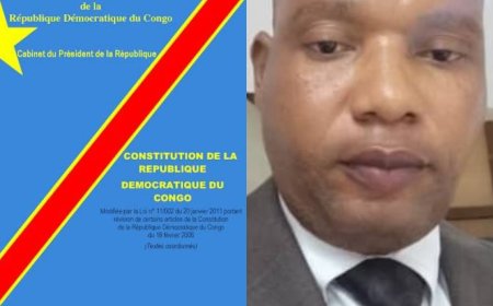 Constitution RDC : 19 ans après, JC Nkunda KABENGELE remet en cause l'homme congolais