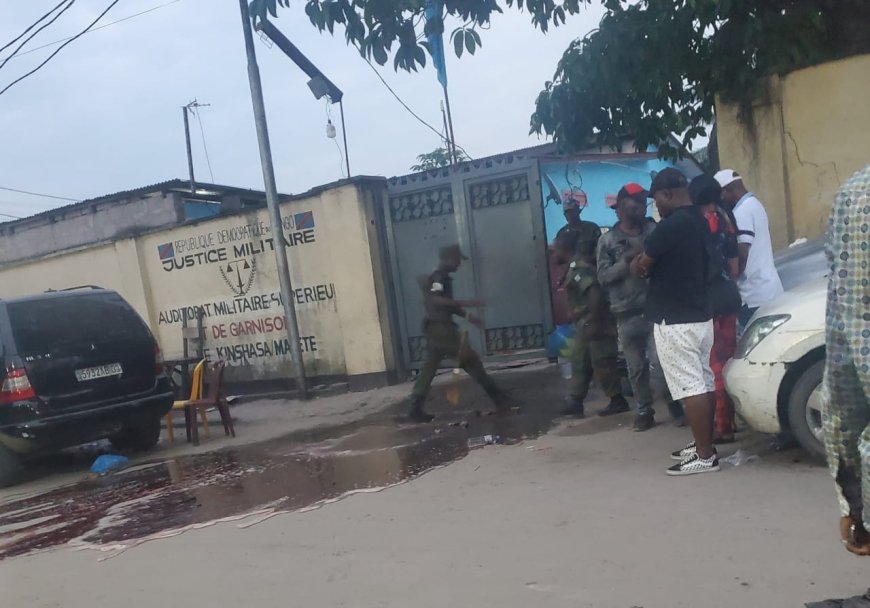 Kinshasa : 1 détenu a succombé dans le cachot de l'Auditorat Militaire Supérieur de garnison de Kinshasa/Matete