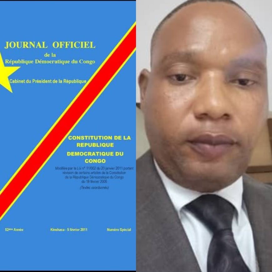 Constitution RDC : 19 ans après, JC Nkunda KABENGELE remet en cause l'homme congolais