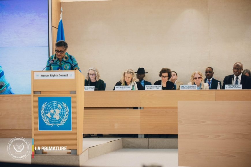 58e session du Conseil de droits de l'homme de l'ONU à Genève: la RDC plaide pour le renforcement de l'aide humanitaire dans sa partie Est