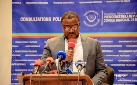 RDC: l'AFC de C. Naanga n'est pas exclu des consultations politiques mais il doit se conformer à certains nombres des  préalables ( Eberande Kolongele)
