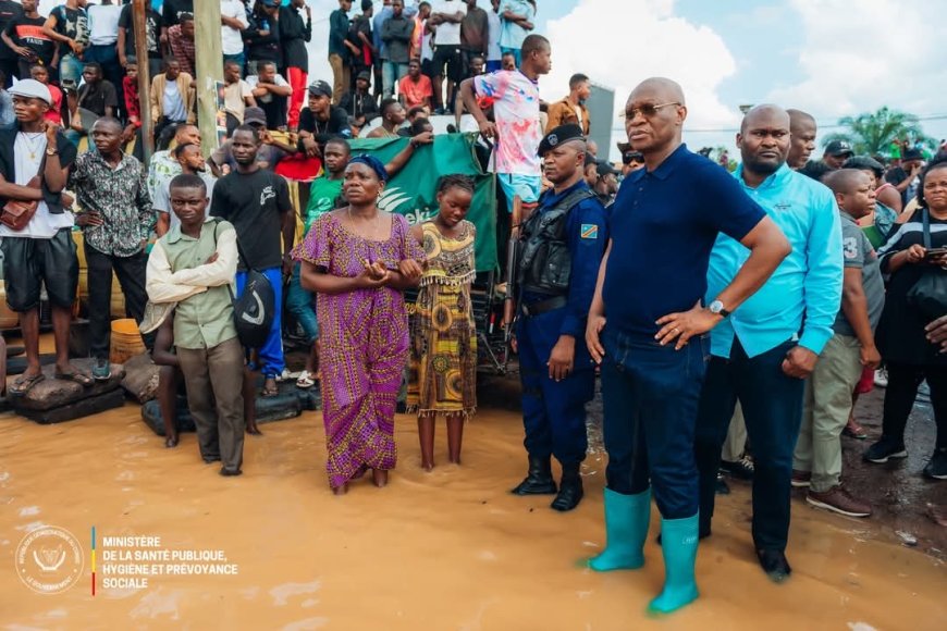 Inondations à Kinshasa : le Ministère de la santé annonce la mise en œuvre des mesures d'urgence