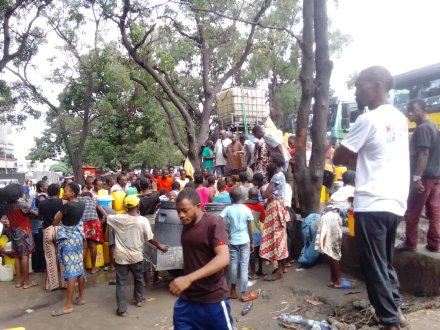 Kinshasa : pénurie d’eau dans certains quartiers de la ville, la population déjà essoufflée