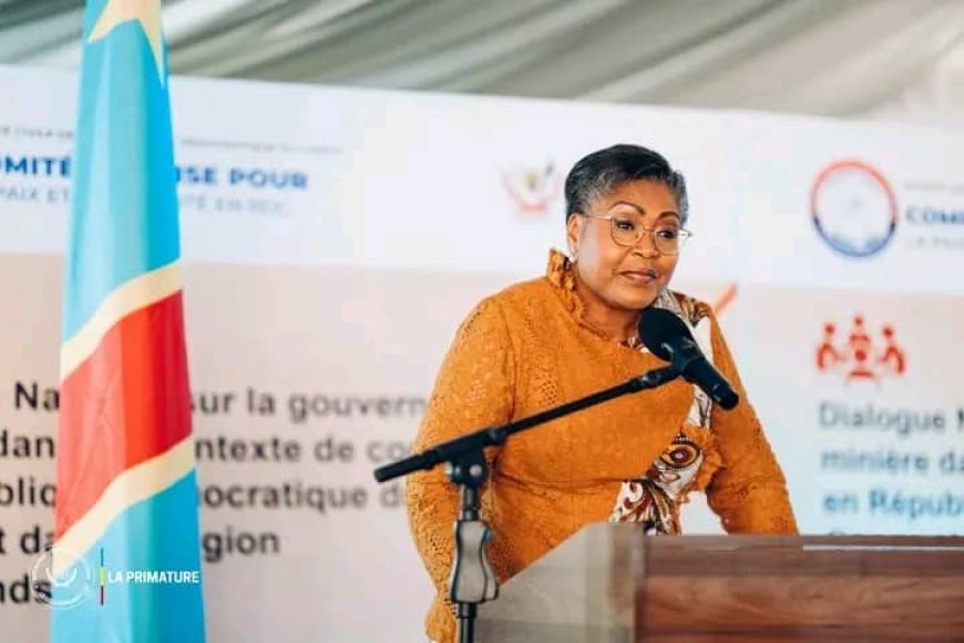 RDC : Judith Suminwa appelle à une gouvernance minière éthique