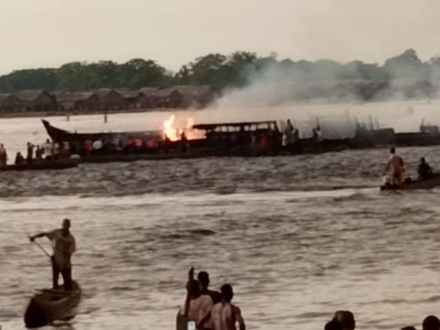 RDC-Mbandaka: des personnes succombent après l’incendie d’une baleinière
