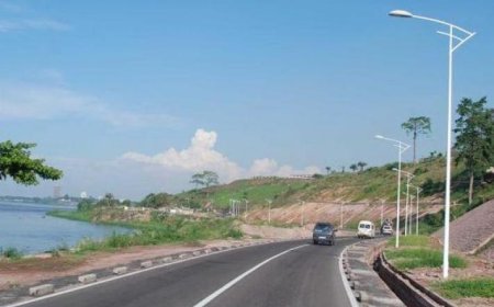 Kinshasa : l'avenue du Tourisme, fermée momentanément pour des travaux de réhabilitation