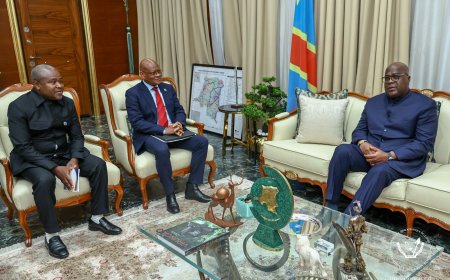 RDC : La situation de transhumance en Afrique centrale au cœur de la visite du président de la Commission de la CEEAC à Kinshasa