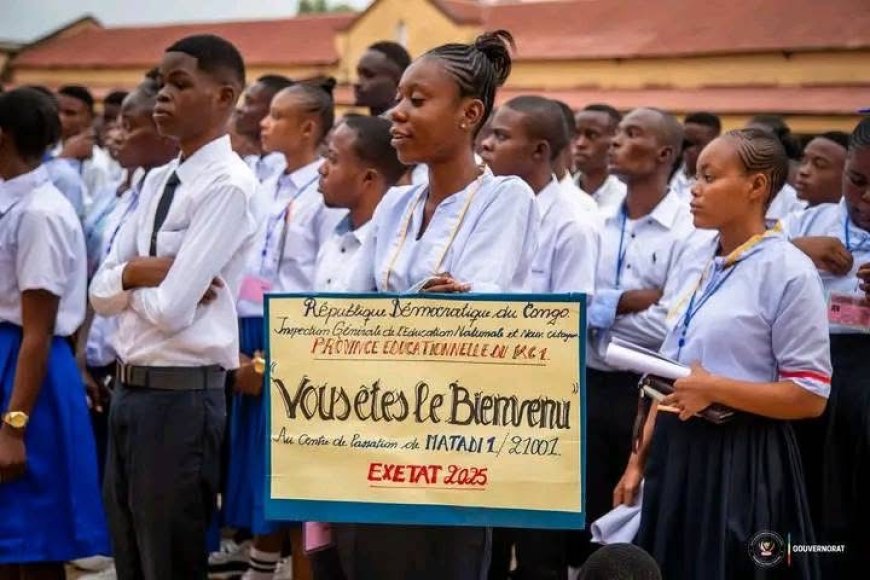Exetat 2025 Kongo Central : débuts effectifs des épreuves hors-session de l’examen d’état