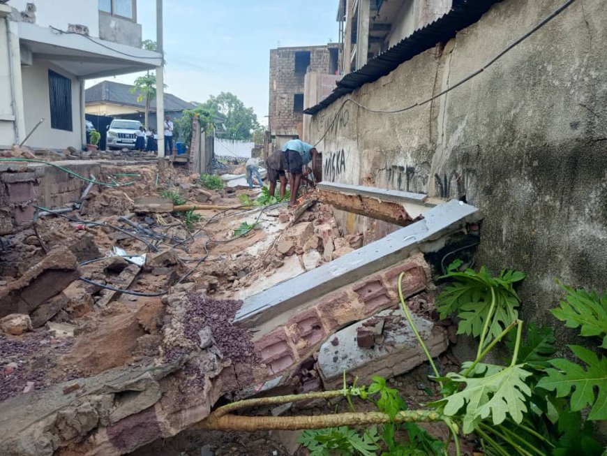 Pluie diluvienne à Kinshasa : un jeune couple a trouvé la mort dans l'écroulement d'un mur à Lemba