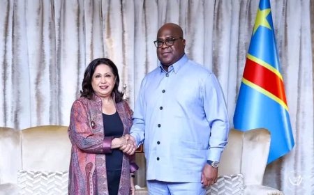 Réparation des victimes des violences sexuelles dans l'Est : Félix Tshisekedi échange avec la représentante spéciale du SG de l'ONU