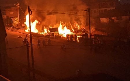 Incendie à Lufu : le marché privé chinois largement touché