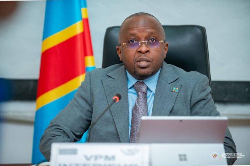 RDC : le premier Flic du pays donne des instructions pour mettre fin à la criminalité