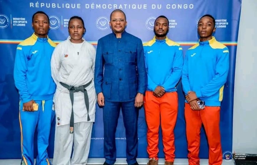 Championnat d’Afrique de Karaté Abuja 2025 : Avant le départ, les Léopards rassurés par le ministre des Sports