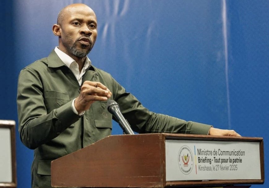 Accord de cessez-le-feu à Doha Kinshasa/M23 : Patrick Muyaya fait le point