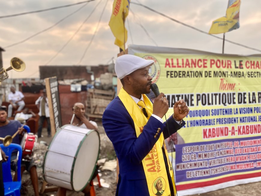 Matinée politique A.Ch : le parti de Jean-Marc Kabund reste optimiste quant à la vision de son leader