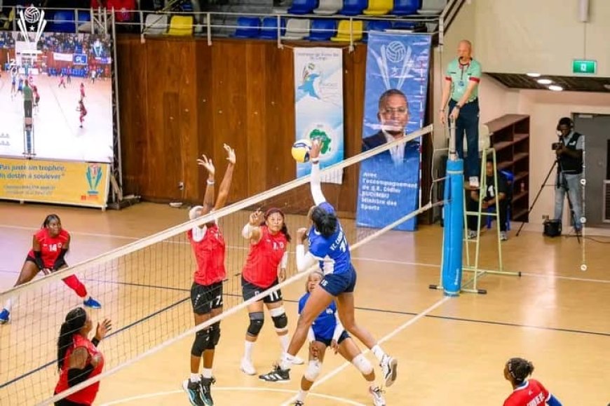 21ᵉ édition de la Coupe du Congo de Volleyball (féminin) : d'entrée, le VC les Aigles du Congo bat le VC Canon de N'djili après le go
