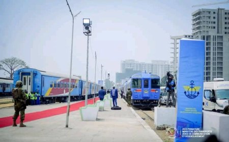 Relancement officiel du trafic ferroviaire Kinshasa -Matadi