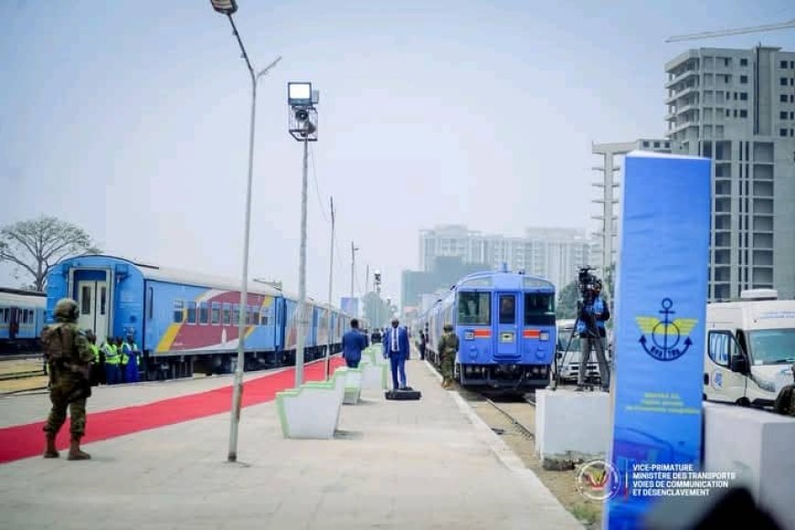 Relancement officiel du trafic ferroviaire Kinshasa -Matadi