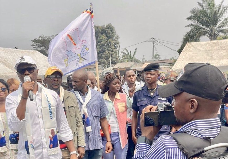 Kinshasa : Alain Kyungu Mushidi inaugure le siège de la fédération UDPS/Kibassa Tshangu