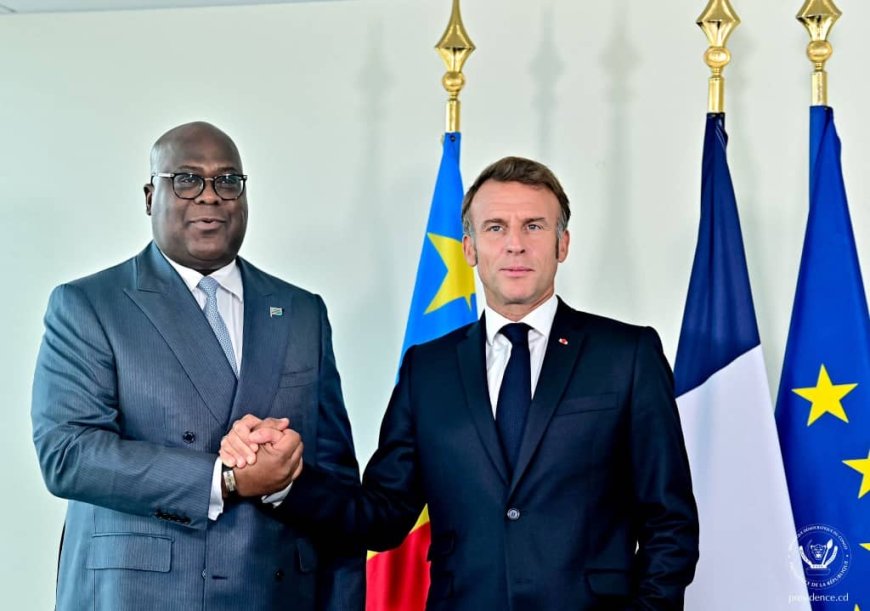 À New-York, Macron et Tshisekedi se félicitent sur le sujet relatif à la paix dans la région des grands Lacs
