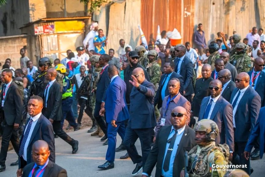 Kasaï central : le Chef de l'État attendu ce lundi à Kananga pour l'inauguration des infrastructures publiques