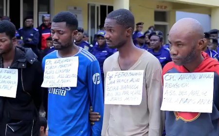 Haut-Katanga : vaste opération policière, plus de 35 suspects arrêtés et un important arsenal saisi