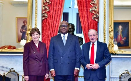 RDC–États-Unis : à Washington, Tshisekedi échange avec des sénateurs américains sur la sécurité dans l’Est