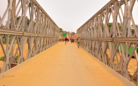 RN25: mise en service du pont Embo pour relancer le trafic dans 2 provinces