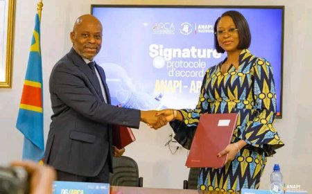 l'ANAPI et l'ARCA formalisent leur collaboration visant à renforcer la sécurisation des investissements en RDC