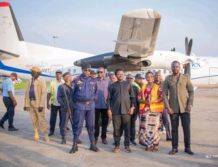 Tshopo : le gouverneur Paulin Lendongolia dément toute fermeture de l’aéroport international de Bangoka