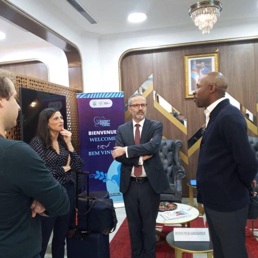 La ministre française Eléonore Caroit en mission de 3 jours à Kinshasa