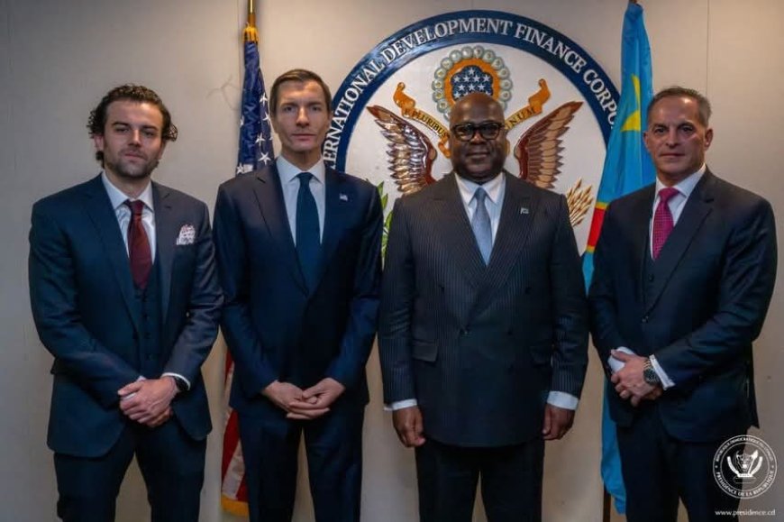 RDC–États-Unis : Félix Tshisekedi scelle à Washington un partenariat économique stratégique avec la DFC