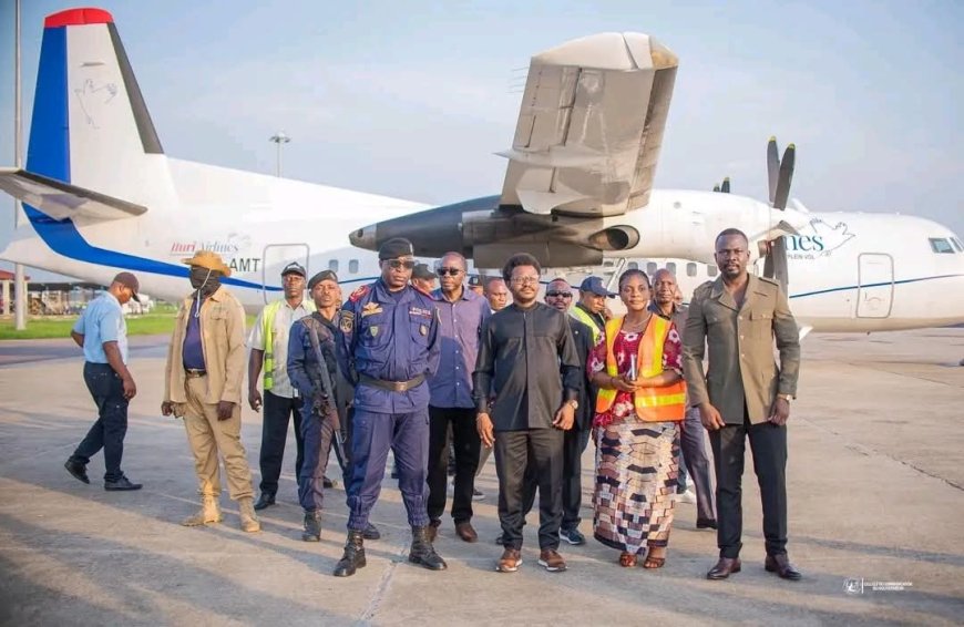 Tshopo : le gouverneur Paulin Lendongolia dément toute fermeture de l’aéroport international de Bangoka