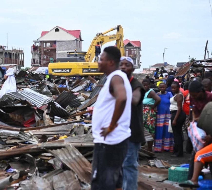Kinshasa : l'opération de démolition se poursuit à Pakadjuma malgré la contestation des habitants