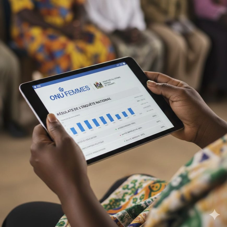 RDC : ONU femmes appuie le gouvernement dans l'enquête sur le degré de reconnaissance du genre dans les institutions publiques