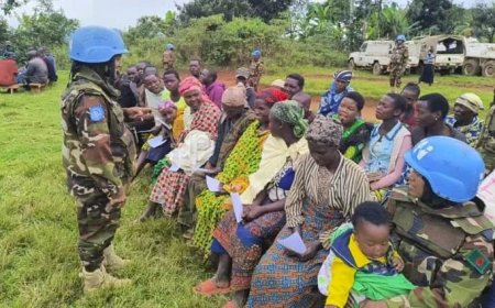 Ituri : l'équipe féminine de la MONUSCO renforce la résilience des femmes