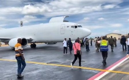Bunia : atterrissage historique d'un Boeing 737-300 à l'aéroport national de Murongo