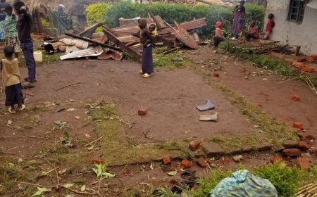 Catastrophe naturelle à Mahagi : près de 300 ménages sans abri après une violente tempête à Pakenge-see