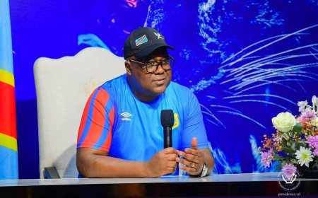 RDC : Le Président Tshisekedi lance un vibrant message de soutien aux Léopards avant le barrage pour la Coupe du Monde 2026