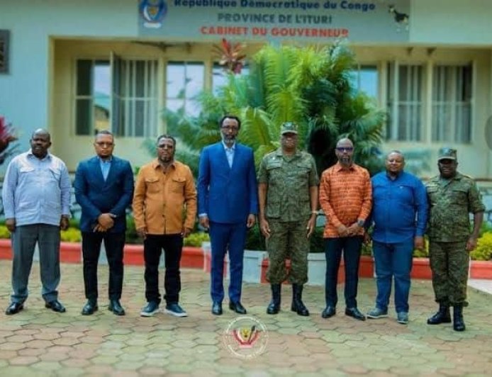 Ituri : l'exécutif provincial et le cadastre minier convoquent les exploitants à clarifier l'impôt sur les concessions minières