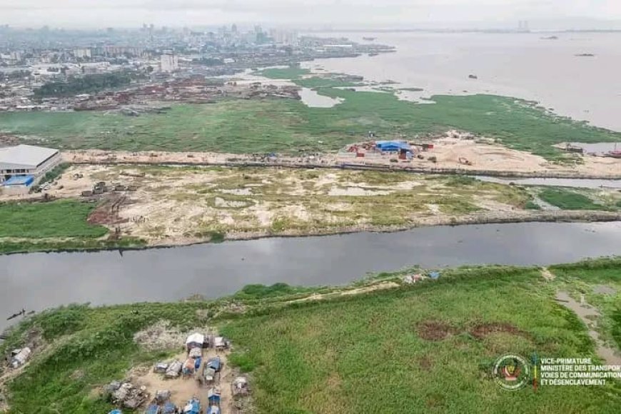 Kinshasa : le gouvernement lance la réhabilitation du chenal de Kingabwa gravement ensablé