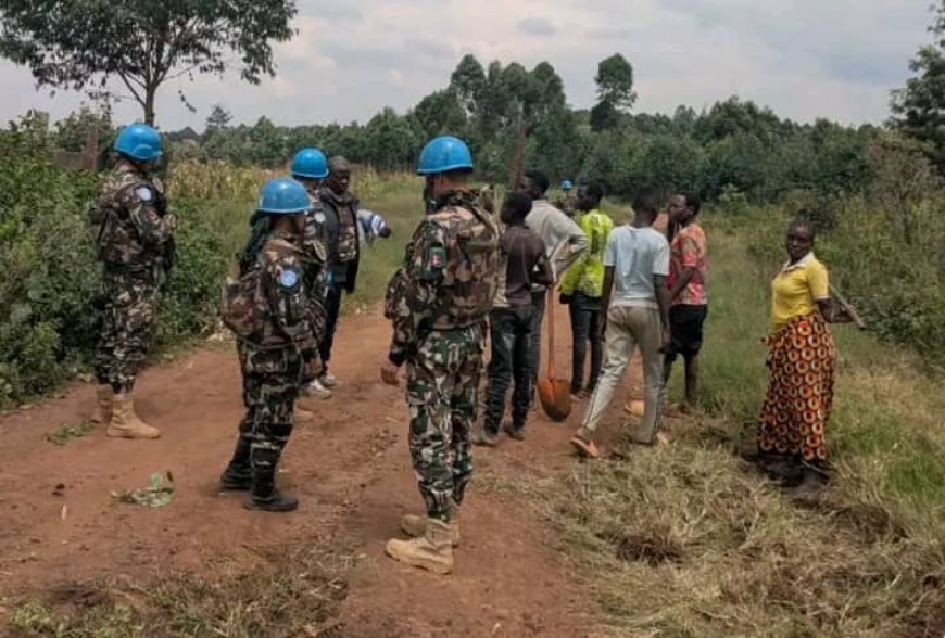 Ituri : la Monusco et les déplacés de Loda réhabilitent l'axe Fataki-Loda pour renforcer la mobilité et la sécurité